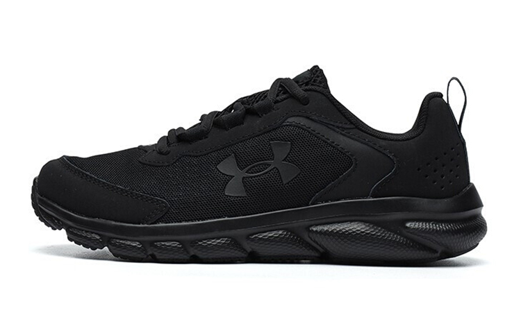 Buy 大童 Under Armour 透氣耐磨 低筒 兒童跑步鞋 黑武士