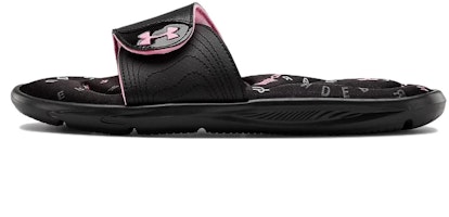 (Youth) Under Armour Ignite IX Swerve Micro Slippers 'Black Pink' 3022734-001 (Youth) Under Armour Ignite IX Swerve Micro Slippers 'Black Pink' 3022734-001