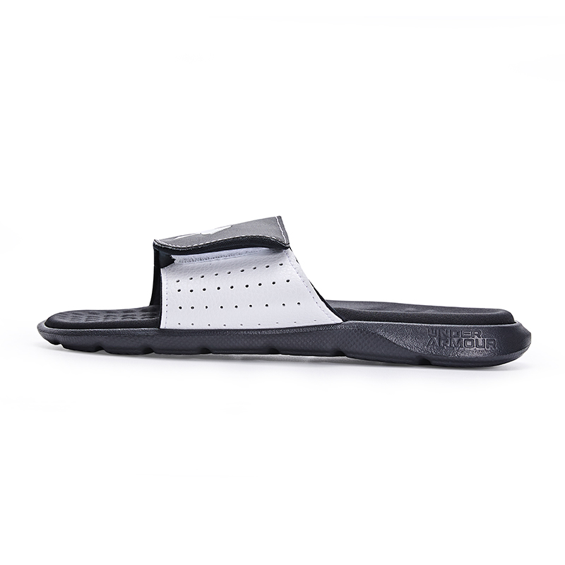 (Youth) Under Armour Ignite Pro Slides 'White and Black' 3026036