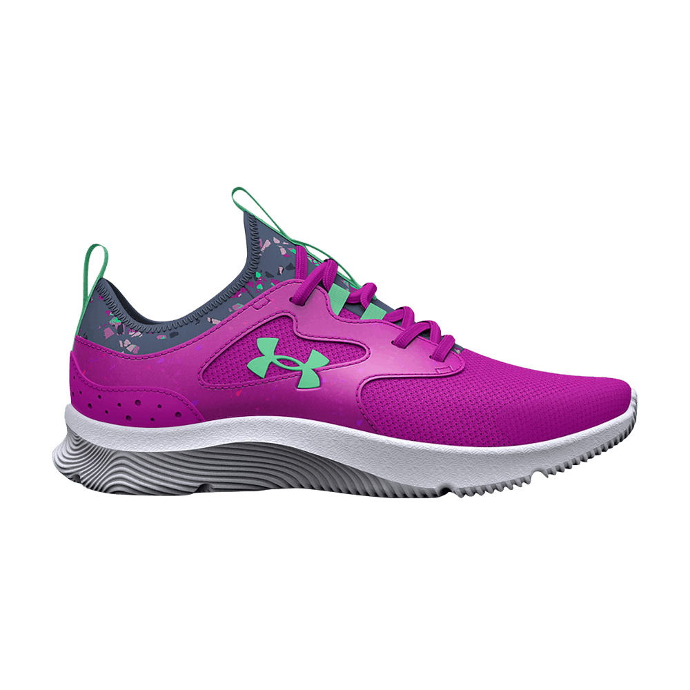 (Youth) Under Armour Infinity 2.0 AL Printed 'Strobe Aurora Purple' 3026167-500
