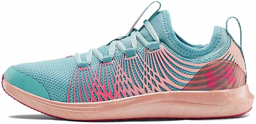 (JR) Under Armour Infinity 2 Prism Sportschoenen Blauw/Roze 3023205-400 Buy (JR) Under Armour Infinity 2 Prism Sportschoenen Blauw/Roze 3023205-400