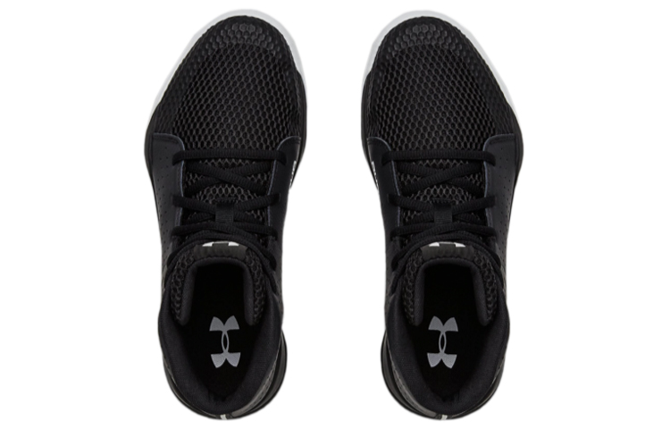 Shop GS大童 Under Armour Jet 2019 黑色實戰籃球鞋