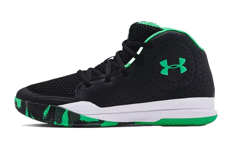 (Youth) Under Armour Jet 2019 Black/Green 3022121-005