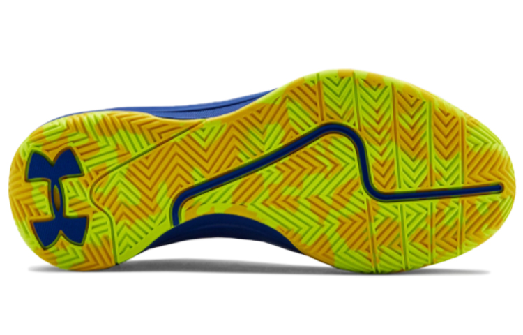 Purchase GS大童 Under Armour Jet 2019 藍黃 實戰籃球鞋
