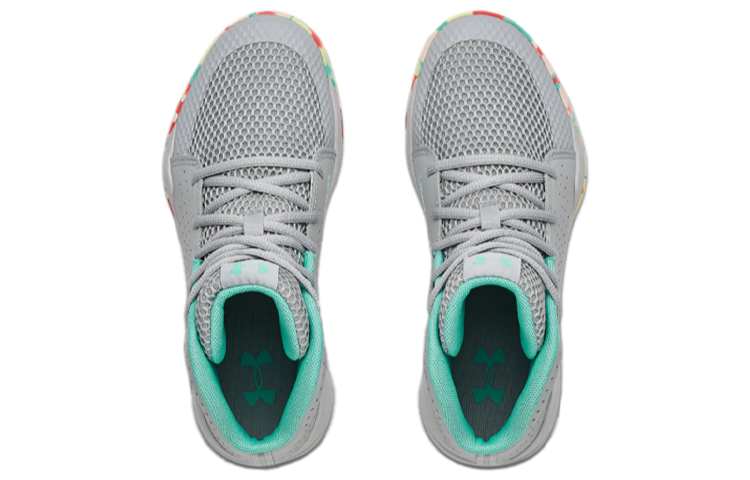 Shop GS大童 Under Armour Jet 2019 灰色實戰籃球鞋