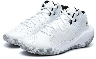 Order 大童 Under Armour Jet ‘21 SYN 中幫 實戰籃球鞋 白