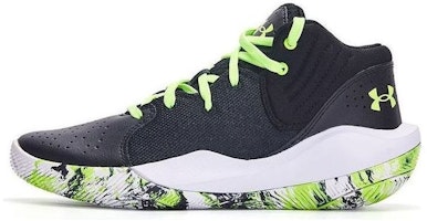 (Youth) Under Armour Jet '21 GS 'Black Lime' 3024794-009 (Youth) Under Armour Jet '21 GS 'Black Lime' 3024794-009