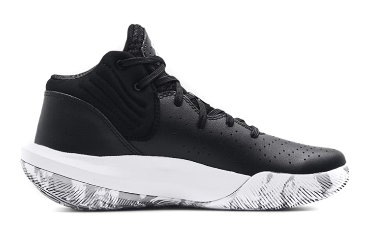 Order (青少年) Under Armour Jet '21 GS '黑白' 3024794-001
