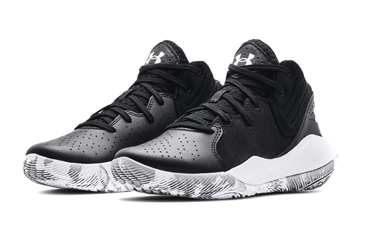 Lookbook (青少年) Under Armour Jet '21 GS '黑白' 3024794-001