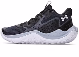 Order 儿童 Under Armour 舒適高包覆耐磨 低筒 兒童籃球鞋 黑灰色