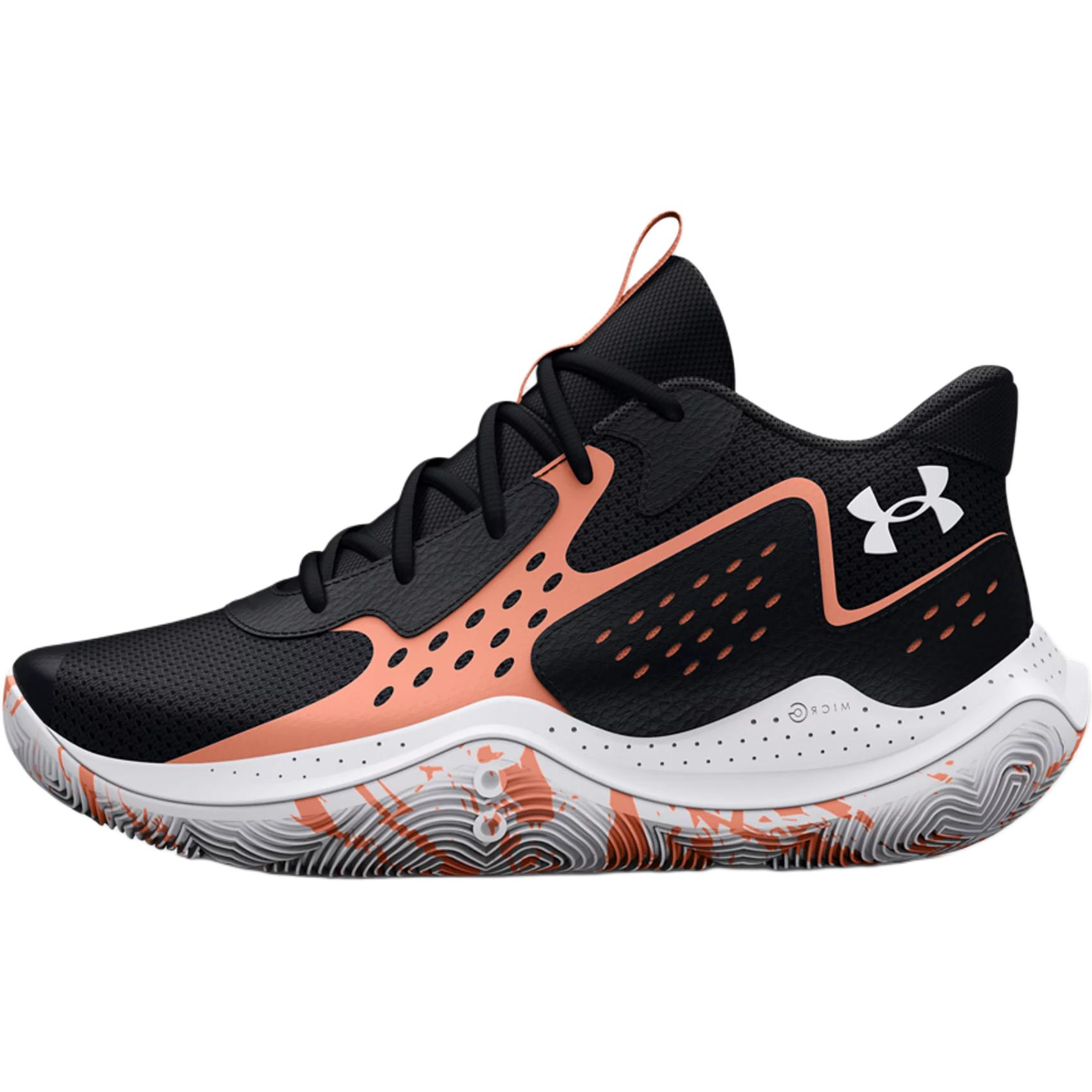 (Youth) Under Armour Jet '23 GS 'Black Bubble Peach' 3026635-003