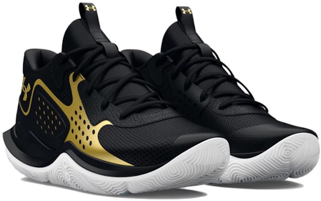 (Youth) Under Armour Jet '23 GS 'Black Metallic Gold' 3026635-002 Lookbook (Youth) Under Armour Jet '23 GS 'Black Metallic Gold' 3026635-002