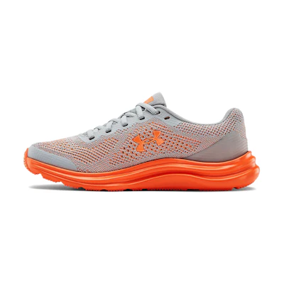 (Youth) UA Liquify Sports Shoes Gray/Orange