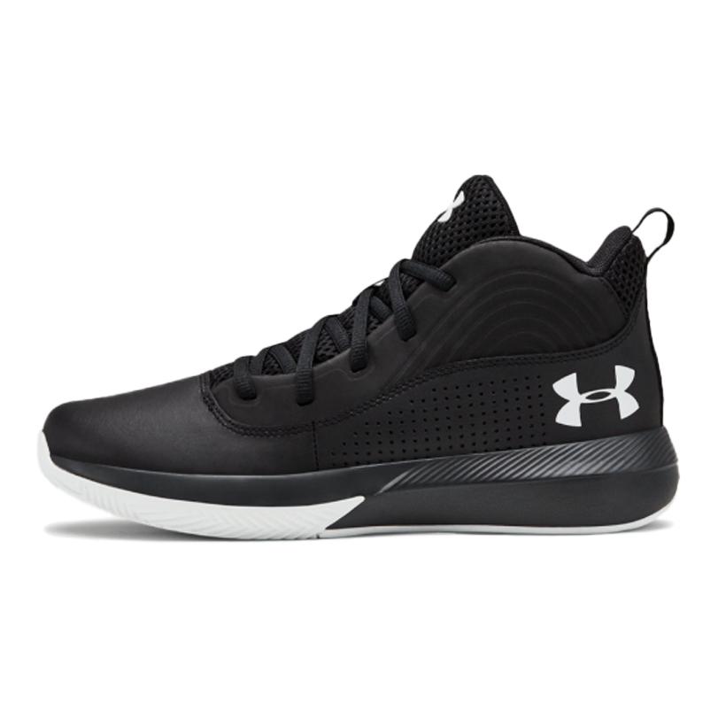 (Youth) Under Armour Lockdown 4 Black 3022123-001