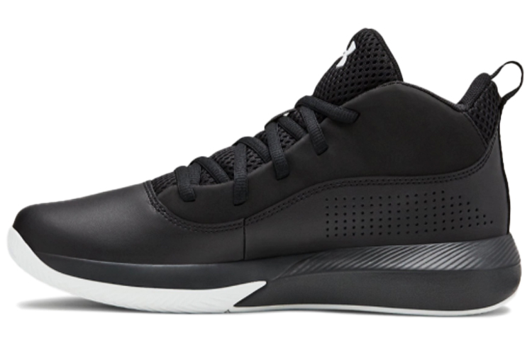 (Youth) Under Armour Lockdown 4 Black 3022123-001