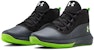 (JR) Under Armour Lockdown 4 Hitam/Hijau 3022123-100