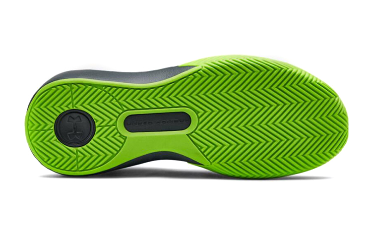 (Youth) UA Lockdown 4 Black/Green 圖 4