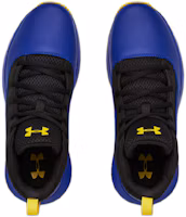 Shop GS 大童 Under Armour Lockdown 4 藍黃復古籃球鞋