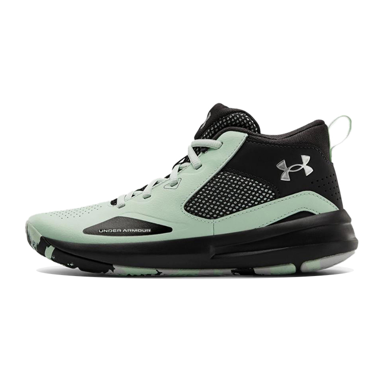 (Youth) Under Armour Lockdown 5 Green/Black 3023533-402