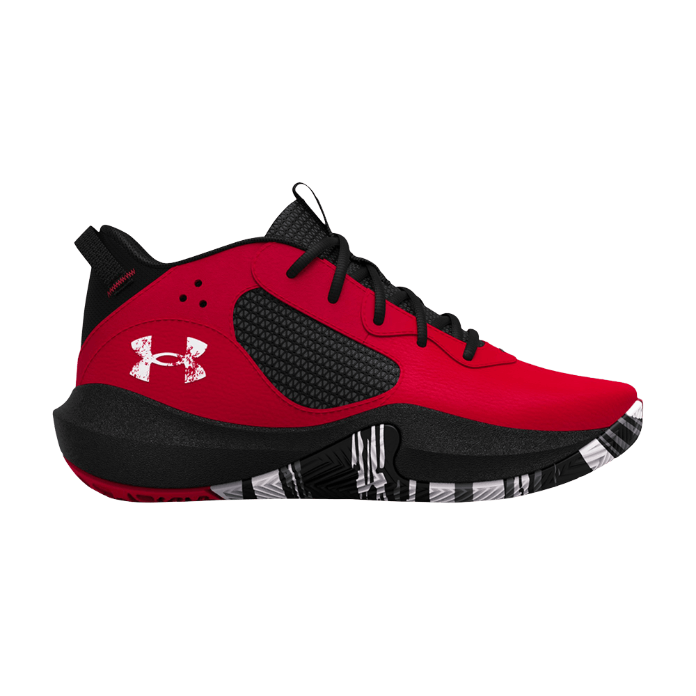 (Youth) Under Armour Lockdown 6 'Red Black' 3025618-600