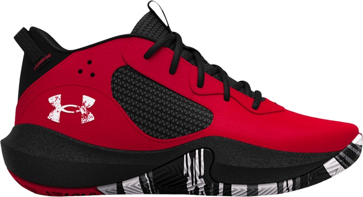 (Youth) Under Armour Lockdown 6 'Red Black' 3025618-600 Buy (Youth) Under Armour Lockdown 6 'Red Black' 3025618-600
