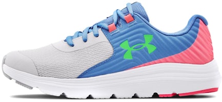 (Youth) Under Armour Outhustle 'Grey Blue Pink' 3024832-100 (Youth) Under Armour Outhustle 'Grey Blue Pink' 3024832-100