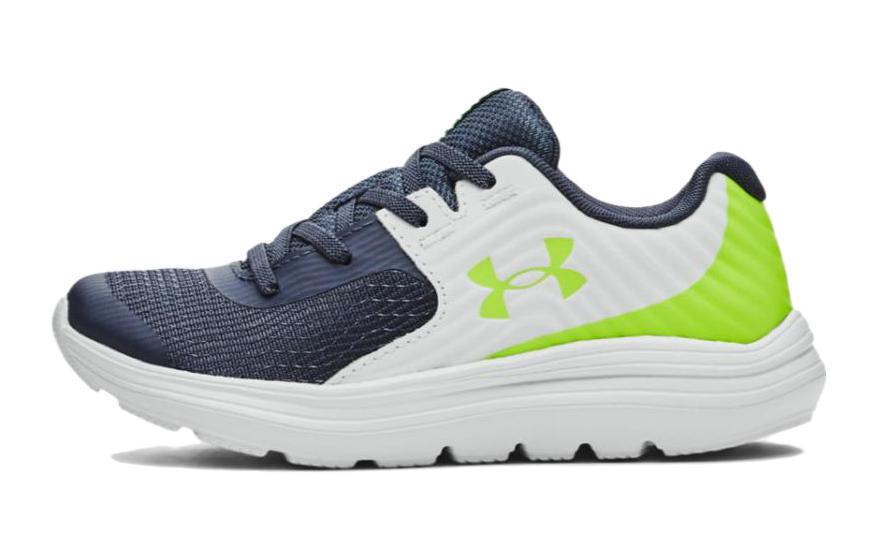 (Youth) Under Armour Outhustle AL 'Downpour Grey Lime' 3024830-403