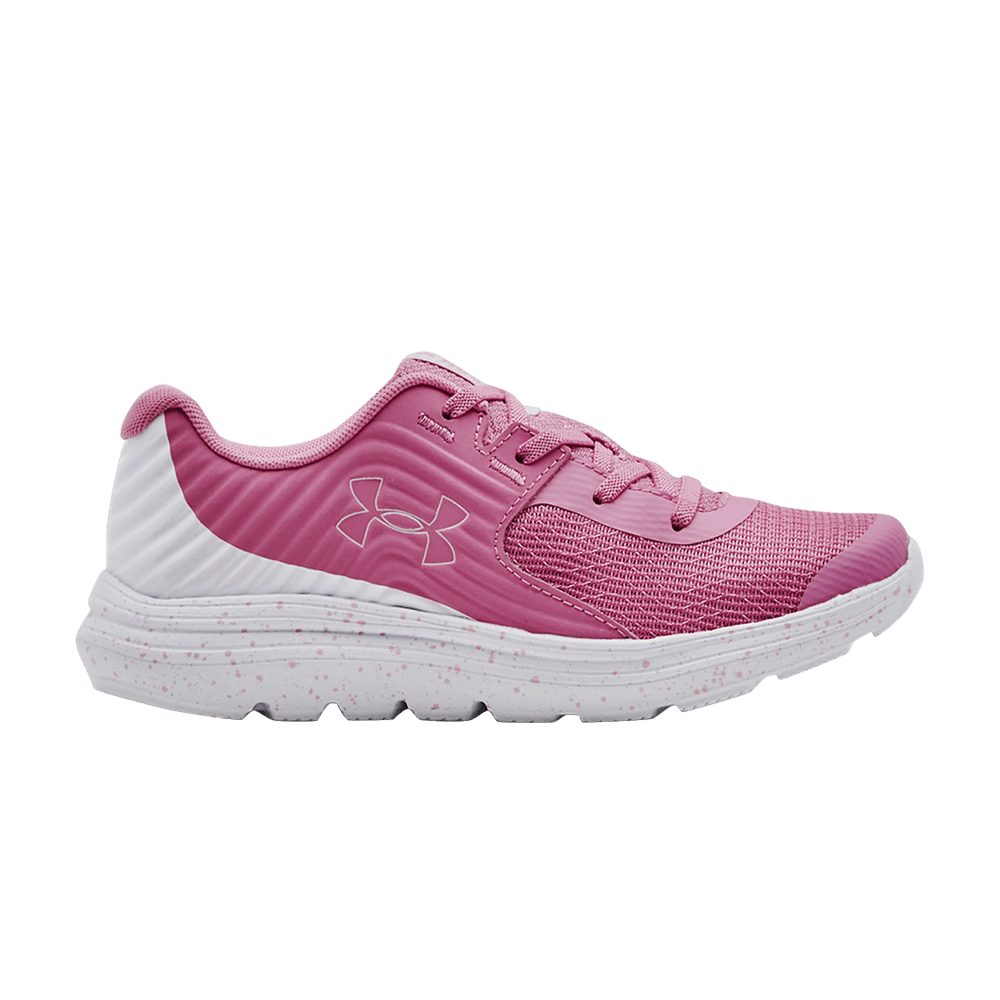 (Youth) Under Armour Outhustle AL 'Flamingo White' 3024833-603