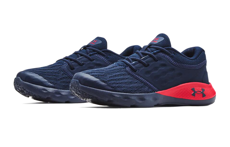 Lookbook (JR) Sepatu Lari Under Armour Outhustle Low-Top 'Biru Merah' 3023800-401
