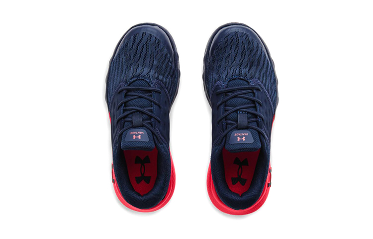 Shop (JR) Sepatu Lari Under Armour Outhustle Low-Top 'Biru Merah' 3023800-401