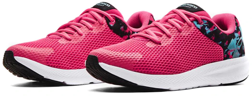 (JR) Under Armour Pursuit 2 Logo Imprimé Baskets Rouges 3025146-600 Lookbook (JR) Under Armour Pursuit 2 Logo Imprimé Baskets Rouges 3025146-600