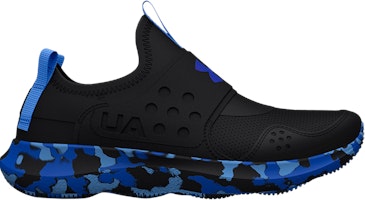 (Youth) Under Armour Runplay 'Black Carolina Blue Camo' 3025004-001 (Youth) Under Armour Runplay 'Black Carolina Blue Camo' 3025004-001