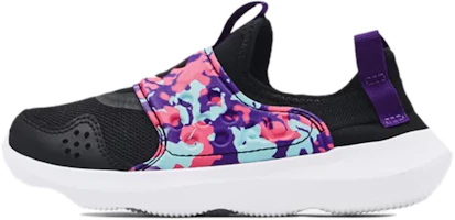 (Youth) Under Armour Runplay Camo 'Black White Purple' 3025193-001 (Youth) Under Armour Runplay Camo 'Black White Purple' 3025193-001