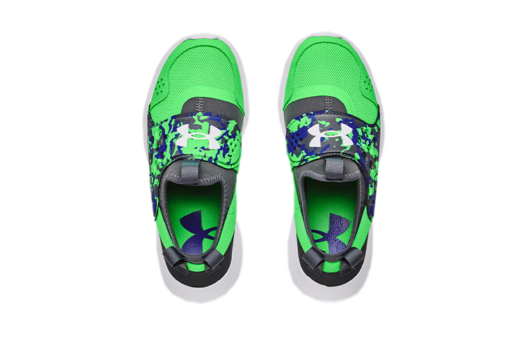 Shop (JR) Under Armour Runplay Camo 'Putih Hijau' 3025190-300