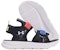 (JR) Sandal Under Armour 'Hitam Merah' 2321502-600