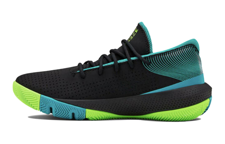 (Youth) Under Armour SC 3ZER0 3 'Black Green' 3022117-003