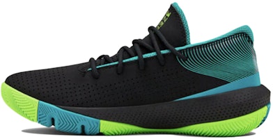 (Youth) Under Armour SC 3ZER0 3 'Black Green' 3022117-003 (Youth) Under Armour SC 3ZER0 3 'Black Green' 3022117-003