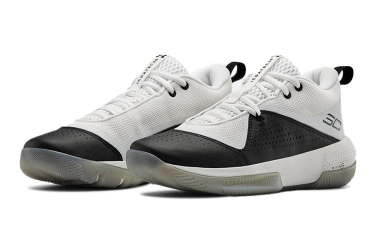 Lookbook (Youth) Under Armour Sc 3zer0 IV Low-Top Actual Combat White 3023918-100