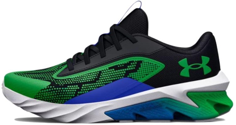 (Youth) Under Armour Scramjet 4 'Black Versa Blue' 3024209-002 Buy (Youth) Under Armour Scramjet 4 'Black Versa Blue' 3024209-002