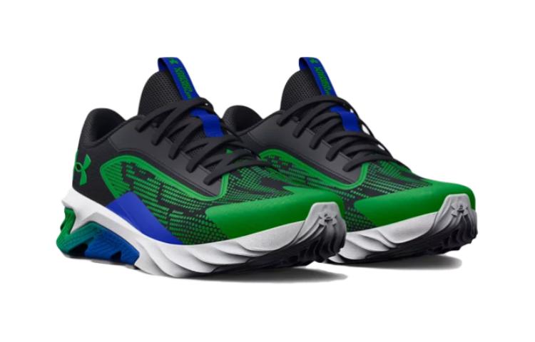 Lookbook (JR) Under Armour Scramjet 4 ''Nero Versa Blu'' 3024209-002