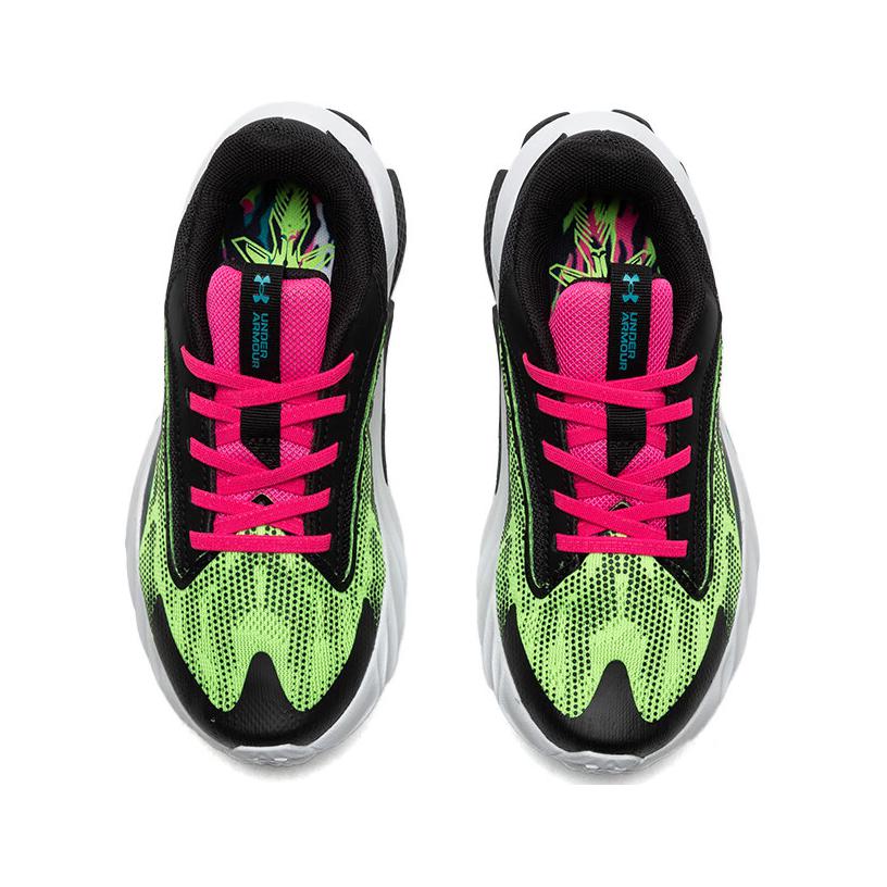 Lookbook (JR) Under Armour Scramjet 4 Wild ''Noir Citron Excentrique'' 3024995-001