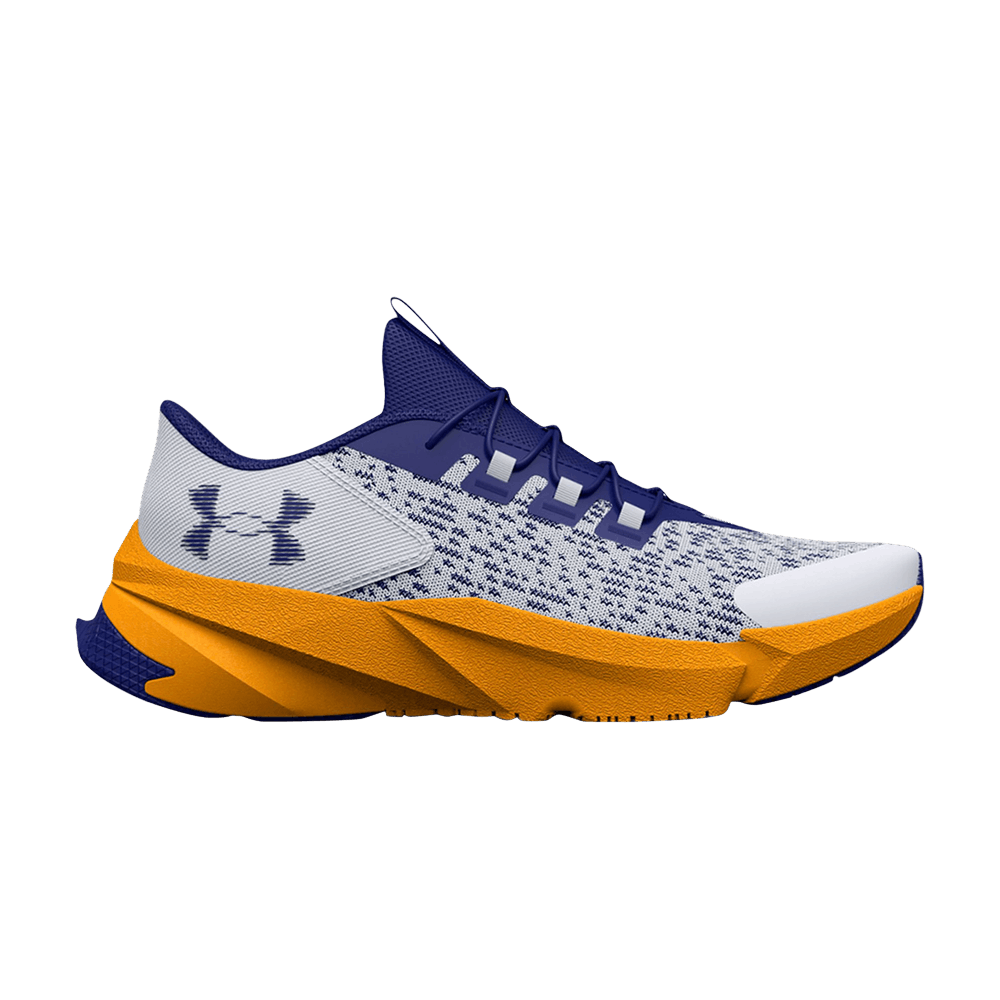 (Youth) Under Armour Scramjet 5 AL 'Mod Grey Orange Shock' 3025536-100