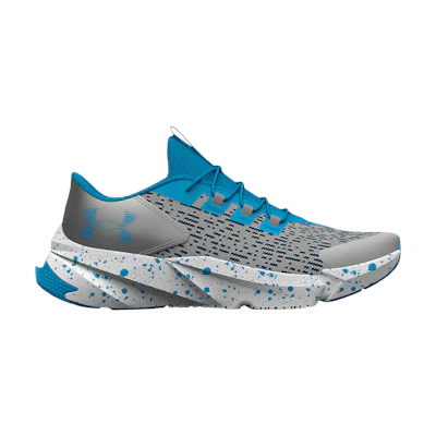 (Youth) UA Scramjet 5 AL 'Tin Petrol Blue Speckled'