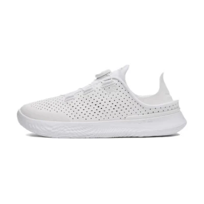 (Youth) UA SlipSpeed Leather 'Triple White'