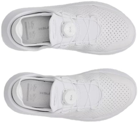 (JR) Under Armour SlipSpeed Kulit 'Triple White' 3028566-100 Shop (JR) Under Armour SlipSpeed Kulit 'Triple White' 3028566-100