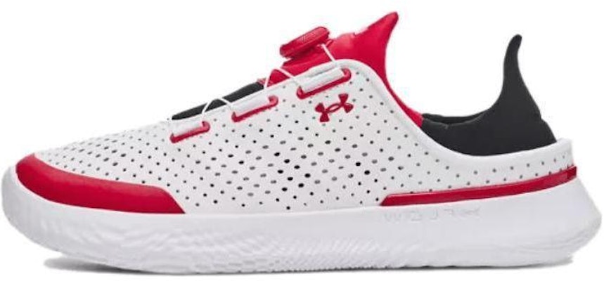 (JR) Under Armour SlipSpeed Kulit 'Putih Merah' 3028566-104 Buy (JR) Under Armour SlipSpeed Kulit 'Putih Merah' 3028566-104