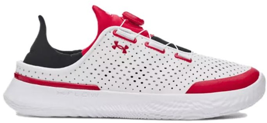 (JR) Under Armour SlipSpeed Leather 'Blanco Rojo' 3028566-104 Order (JR) Under Armour SlipSpeed Leather 'Blanco Rojo' 3028566-104
