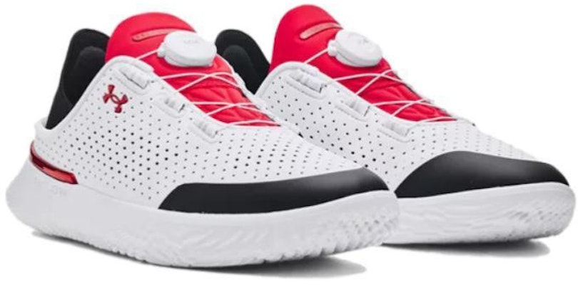 (JR) Under Armour SlipSpeed Leather 'Blanco Rojo' 3028566-104 Lookbook (JR) Under Armour SlipSpeed Leather 'Blanco Rojo' 3028566-104