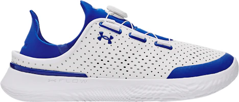(Youth) Under Armour SlipSpeed Leather 'White Team Royal' 3028566-103 (Youth) Under Armour SlipSpeed Leather 'White Team Royal' 3028566-103