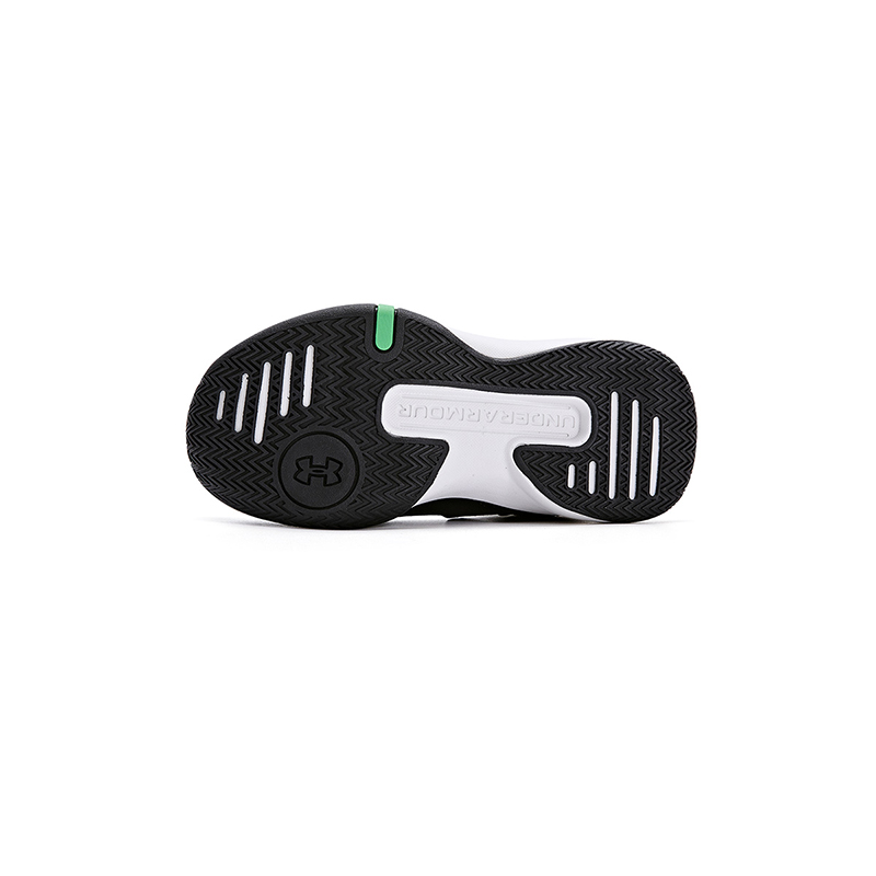 (Youth) UA Sportswear Sneakers 'Black White' 圖 6